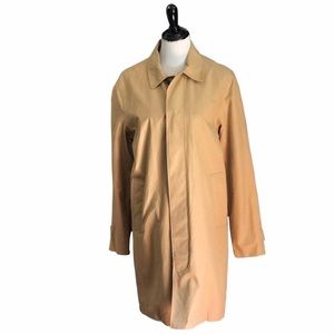 J.Crew Factory Tan Camel Casual Car Rain Coat